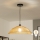 Brilagi - LED-lysekrone på ledning CERIA BOHO 1xE27/40W/230V Ø 50 cm brun