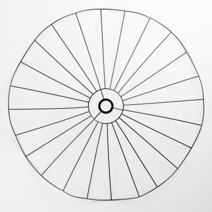 Brilagi - LED-lysekrone på wire CERIA WIRE 1xE27/40W/230V Ø 80 cm, sort