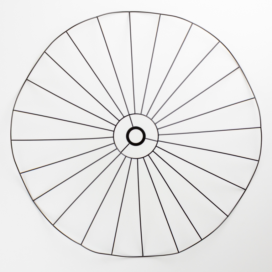 Brilagi - LED-lysekrone på wire CERIA WIRE 1xE27/40W/230V Ø 80 cm, sort