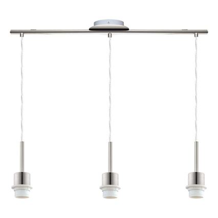 Brilagi - LED-lysekrone på wire NUBILA 3xE27/60W/230V mørkeblå