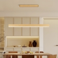 Brilagi - LED-lysekrone på wire SLEEKLINE LED/40W/230V 3000/4500/6000K i egetræslook
