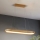 Brilagi - LED-lysekrone på wire UMEA WOOD LED/30W/230V 70x20 cm træ