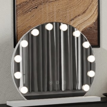 Brilagi - LED makeupspejl dæmpbart HOLLYWOOD LED/12W/230V 3000/4000/6500K