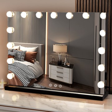 Brilagi - LED makeupspejl dæmpbart HOLLYWOOD LED/15W/230V 3000/4000/6500K
