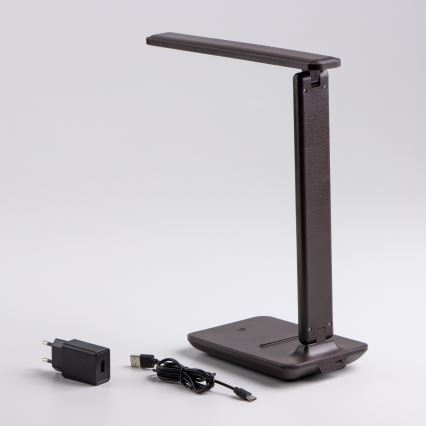 Brilagi - Dæmpbar LED-bordlampe MODO LED/7W/230V 3000/4000/6500K brun