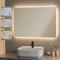BRILAGI - LED-opvarmet badespejl DIANA LED/20W/230V 60x90 cm IP44 CRI 90 dæmpbar + CCT