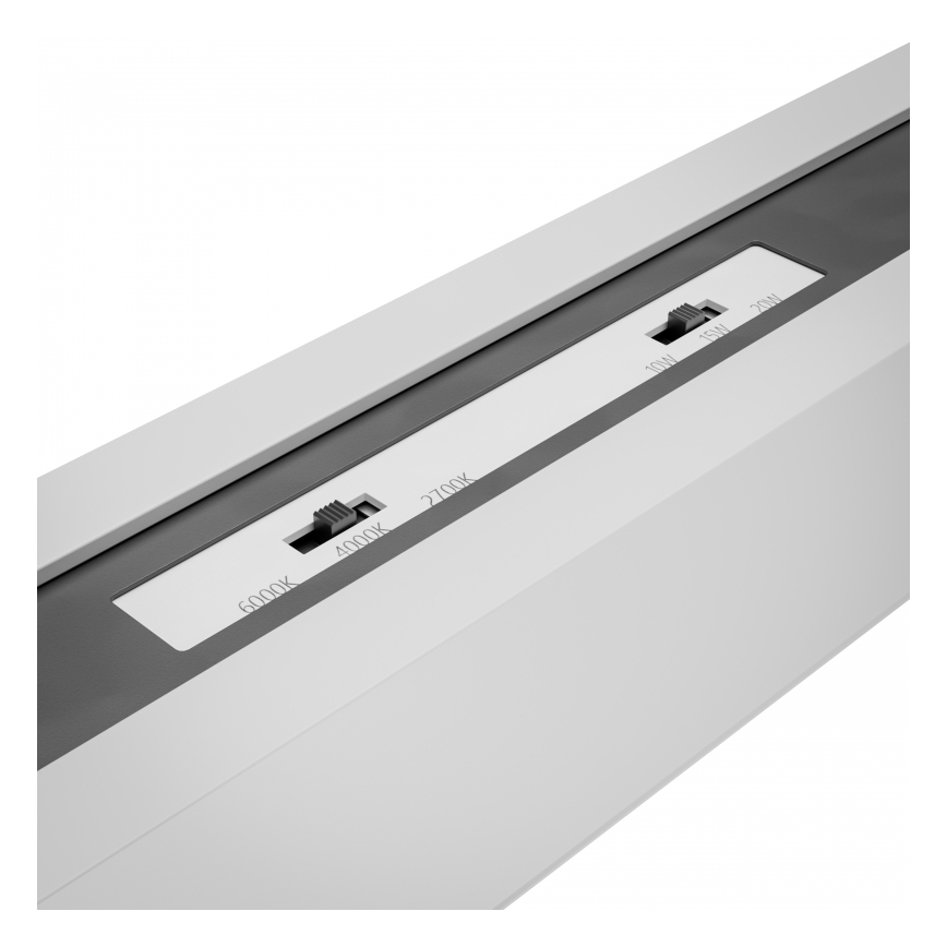 Brilagi - LED overflademonteret loftarmatur FULLDAY LED/20/30/40W/230V 2700/4000/6000K 120 cm UGR19 hvid