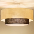 Brilagi - LED overflademonteret loftlampe BOHO-stil 3xE27/15W/230V Ø 60 cm creme/brun