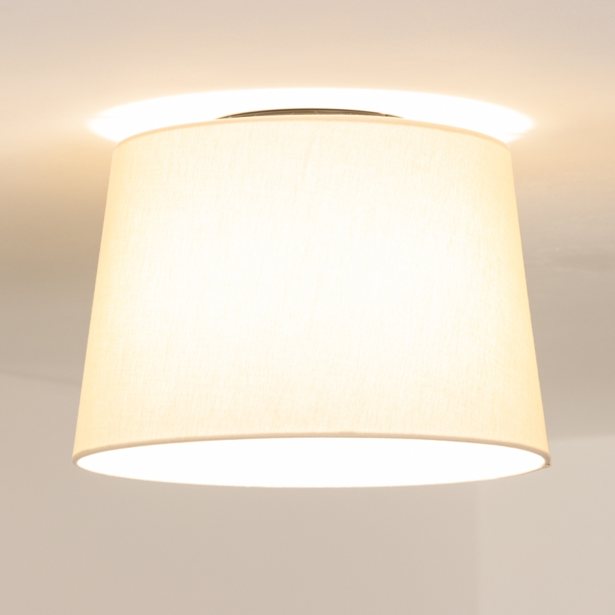 Brilagi - LED overflademonteret loftlampe CERIA 1xE27/40W/230V Ø 30 cm beige