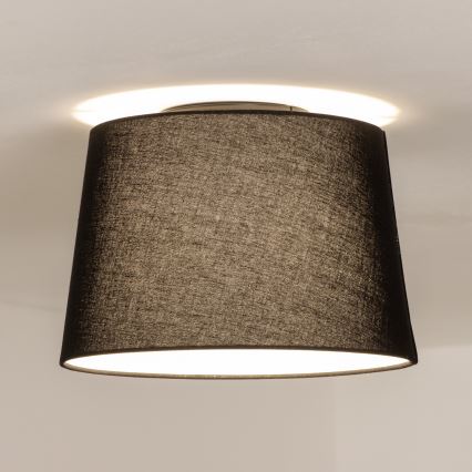 Brilagi - LED overflademonteret loftlampe CERIA 1xE27/40W/230V Ø 30 cm sort
