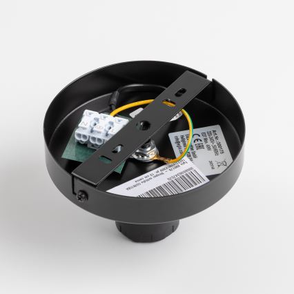 Brilagi - LED overflademonteret loftlampe CERIA 1xE27/40W/230V Ø 30 cm sort