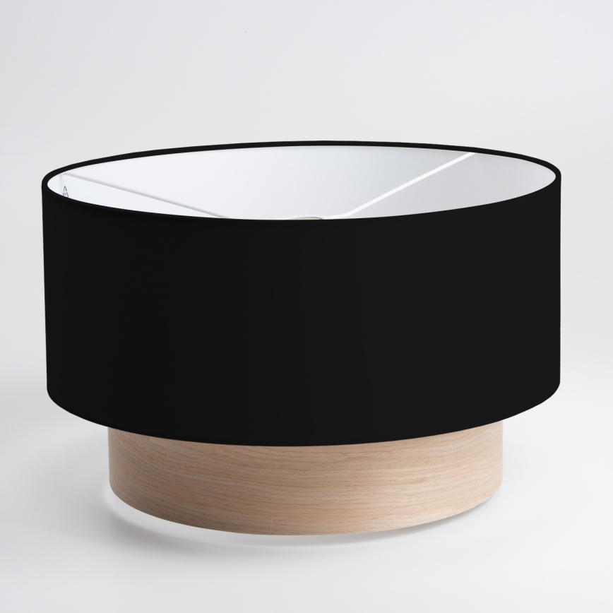 Brilagi - LED overflademonteret loftlampe CERIA 1xE27/40W/230V Ø 50 cm sort/beige