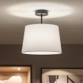 Brilagi - LED overflademonteret loftlampe CERIA 1xE27/60W/230V Ø 30 cm sort/hvid