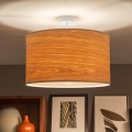 Brilagi - LED overflademonteret loftlampe CERIA 1xE27/60W/230V Ø 45 cm hvid/beige