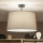 Brilagi - LED overflademonteret loftlampe CERIA 1xE27/60W/230V Ø 45 cm sort/grå