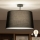Brilagi - LED overflademonteret loftlampe CERIA 1xE27/60W/230V Ø 45 cm sort