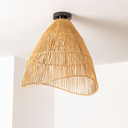 Brilagi - LED overflademonteret loftlampe CERIA BOHO 1xE27/40W/230V Ø 50 cm brun