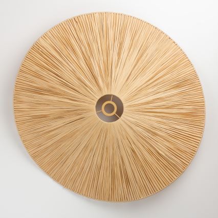 Brilagi - LED overflademonteret loftlampe CERIA BOHO 1xE27/40W/230V Ø 80 cm raffia