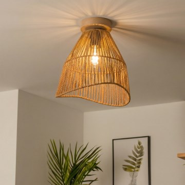 Brilagi - LED overflademonteret loftlampe CERIA BOHO 1xE27/40W/230V Ø30 cm brun/eg