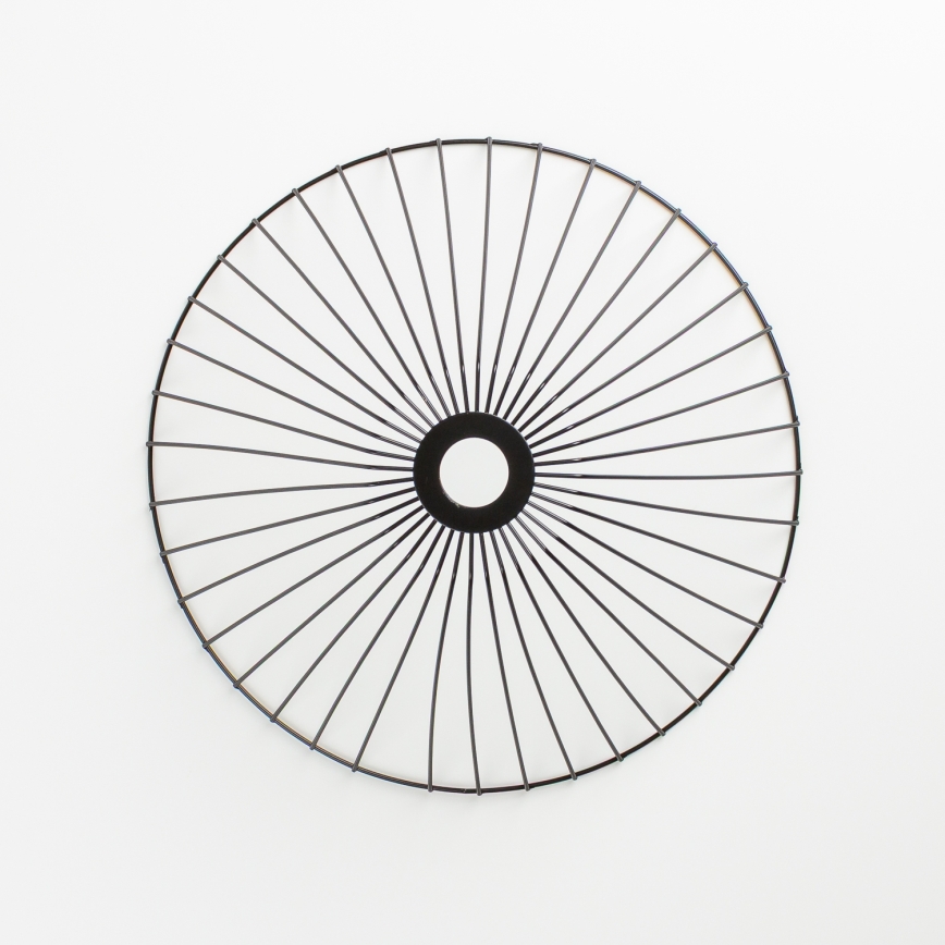 Brilagi - LED overflademonteret loftlampe CERIA WIRE 1xE27/40W/230V Ø 45 cm sort/eg