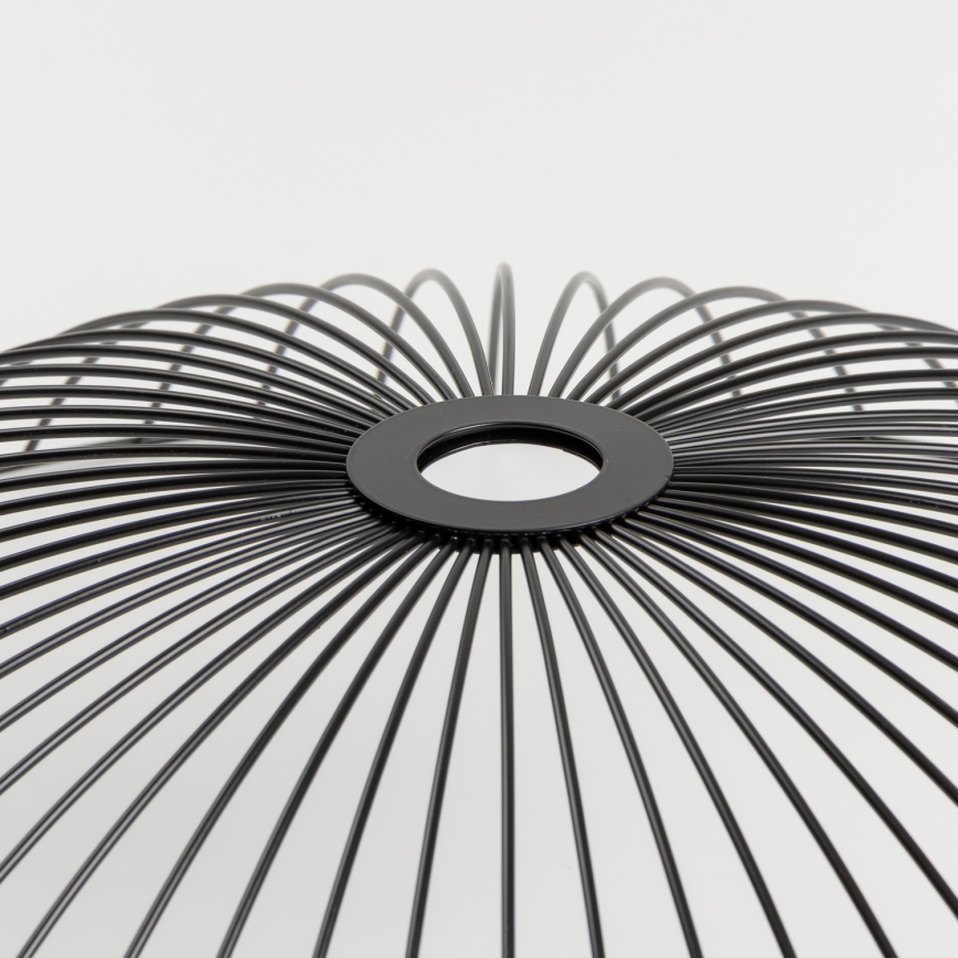 Brilagi - LED overflademonteret loftlampe CERIA WIRE 1xE27/40W/230V Ø 60 cm sort/eg