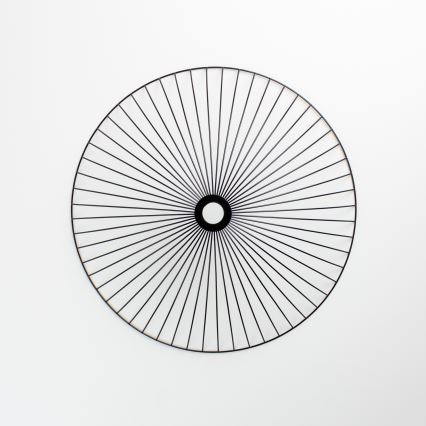 Brilagi - LED overflademonteret loftlampe CERIA WIRE 1xE27/40W/230V Ø 60 cm sort/eg