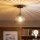 Brilagi - LED overflademonteret loftlampe CERIA WIRE 1xE27/60W/230V Ø 21 cm sort