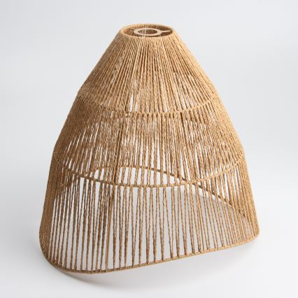 Brilagi - LED overflademonteret lysekrone CERIA BOHO 1xE27/40W/230V Ø 70 cm brun/eg