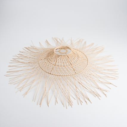 Brilagi - LED overflademonteret lysekrone CERIA BOHO 1xE27/60W/230V Ø 70 cm sort/beige
