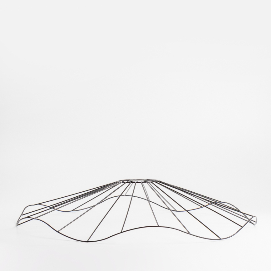 Brilagi - LED overflademonteret lysekrone CERIA WIRE 1xE27/40W/230V Ø 80 cm sort/eg