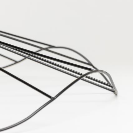 Brilagi - LED overflademonteret lysekrone CERIA WIRE 1xE27/40W/230V Ø 80 cm sort/eg