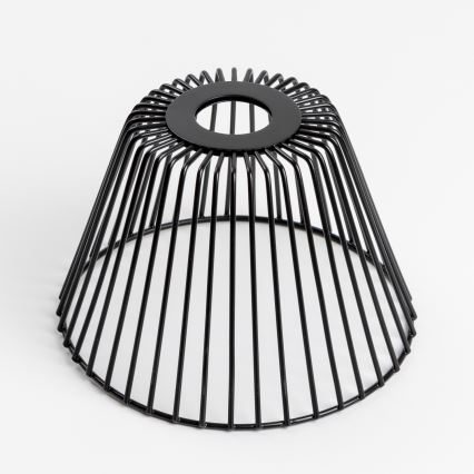 Brilagi - LED overflademonteret lysekrone CERIA WIRE 1xE27/40W/230V Ø 80 cm sort/eg