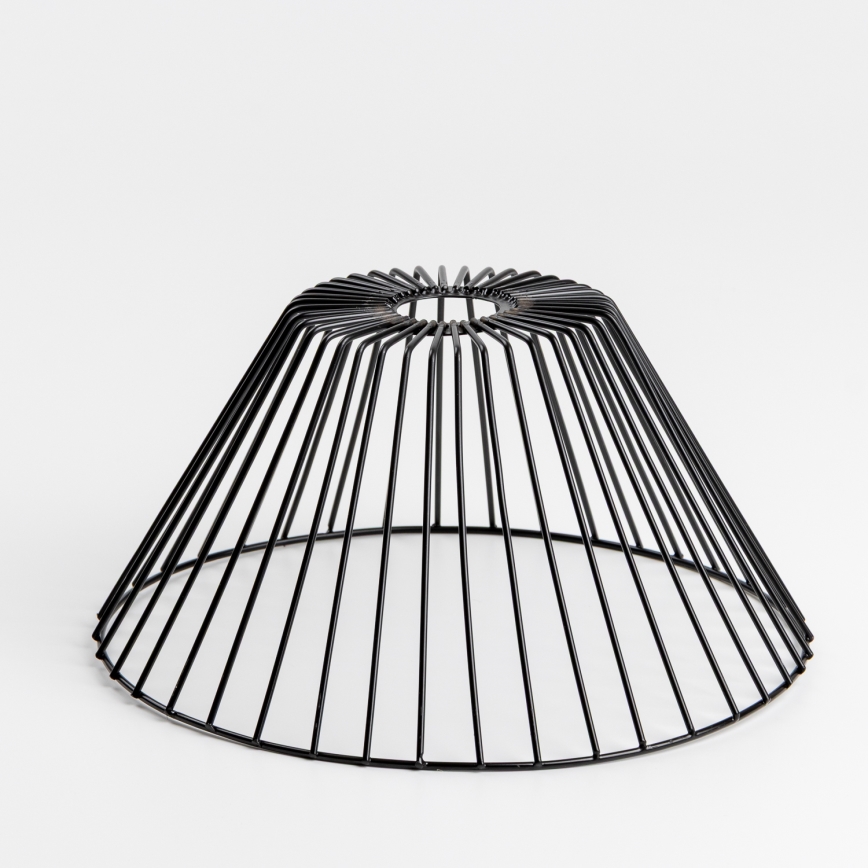 Brilagi - LED overflademonteret lysekrone CERIA WIRE 1xE27/60W/230V Ø 30 cm sort