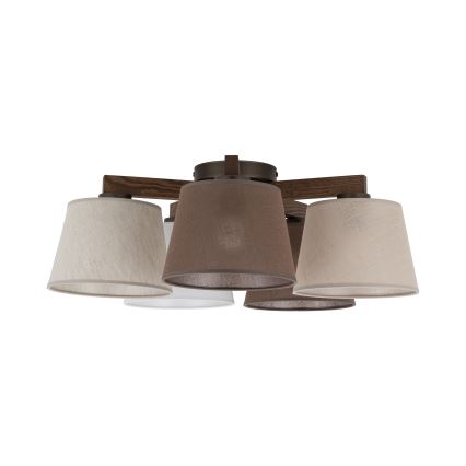 BRILAGI - LED overflademonteret lysekrone LATTE 5xE27/15W/230V fyr/mix