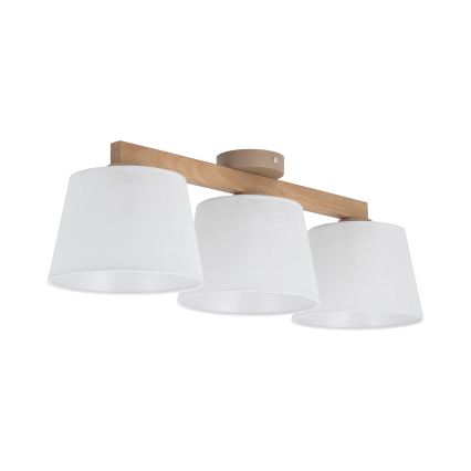 BRILAGI - LED Overflademonteret lysekrone LATTE SABIA 3xE27/15W/230V fyr/hvid