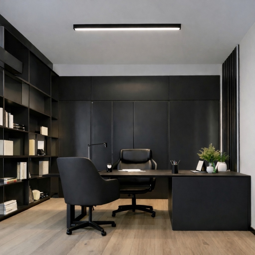 Brilagi - LED loftlampe, overflademonteret/ophængt SYNODICO LED/30W/230V 4000K sort