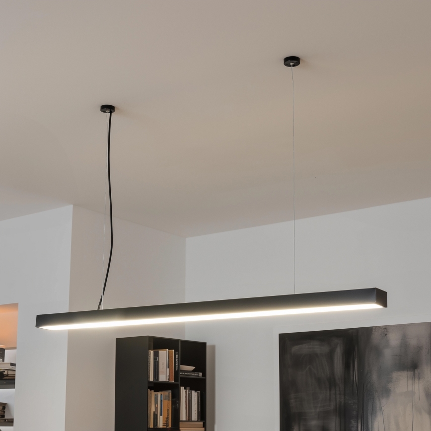Brilagi - LED loftlampe, overflademonteret/ophængt SYNODICO LED/30W/230V 4000K sort