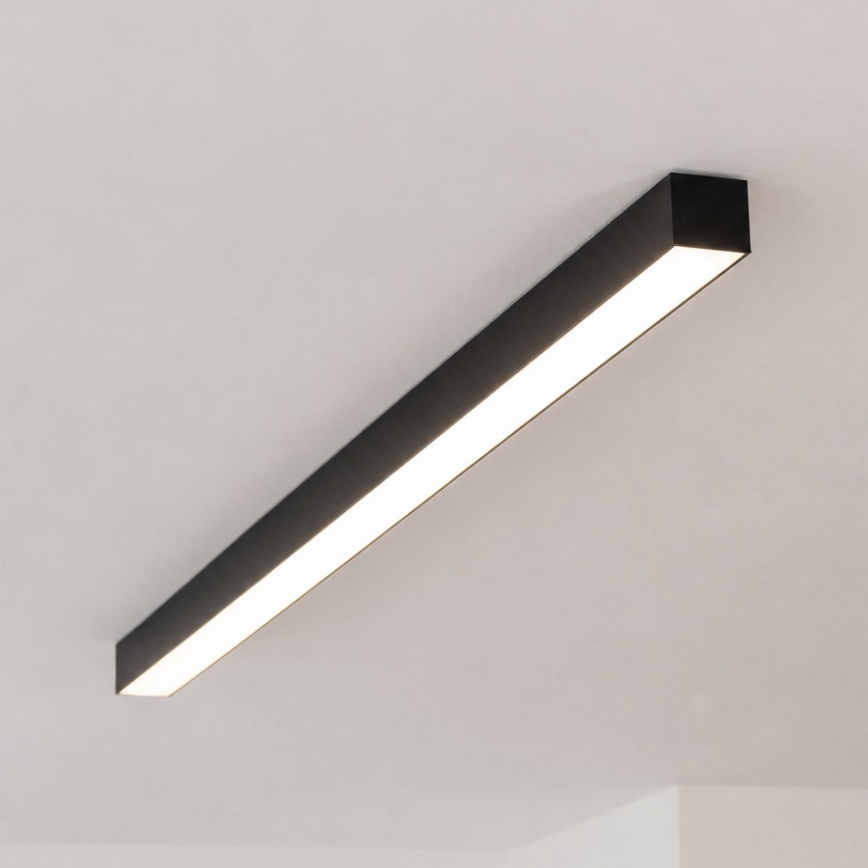 Brilagi - LED overflademonteret loftlampe FULLDAY LED/20/30/40W/230V 2700/4000/6000K 120 cm sort