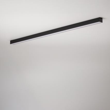 Brilagi - LED påbygget loftarmatur FULLDAY LED/30/40/50W/230V 2700/4000/6000K 150 cm UGR19 sort