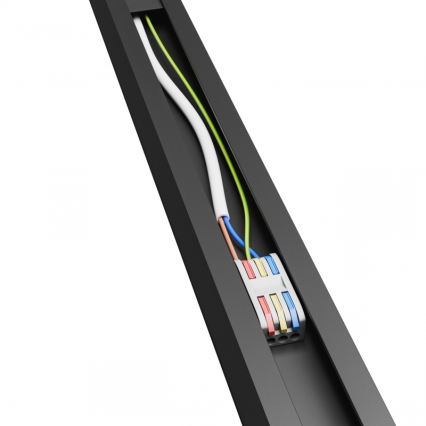 Brilagi - LED påbygget loftarmatur FULLDAY LED/30/40/50W/230V 2700/4000/6000K 150 cm UGR19 sort