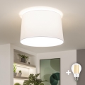 Brilagi - LED påbygget loftlampe CERIA 1xE27/40W/230V Ø 45 cm hvid