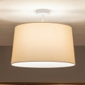 Brilagi - LED-påbygget loftlampe CERIA 1xE27/60W/230V Ø 45 cm hvid/beige