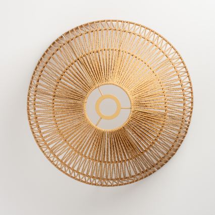 Brilagi - LED påbygget loftlampe CERIA BOHO 1xE27/40W/230V Ø 50 cm brun/eg