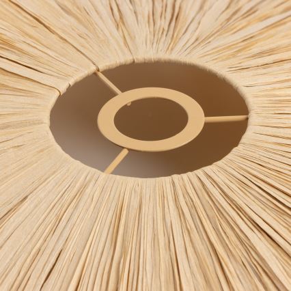 Brilagi - LED påbygget loftlampe CERIA BOHO 1xE27/40W/230V Ø 60 cm raffia/eg