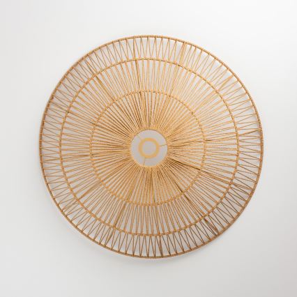 Brilagi - LED påbygget loftlampe CERIA BOHO 1xE27/40W/230V Ø 70 cm brun/eg