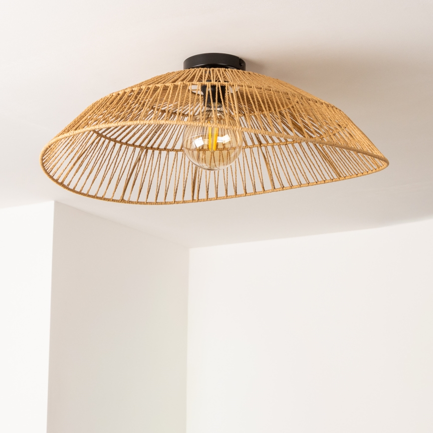 Brilagi - LED påbygget loftlampe CERIA BOHO 1xE27/40W/230V Ø 70 cm brun
