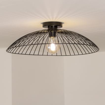 Brilagi - LED påbygget loftlampe CERIA WIRE 1x E27/40W/230V Ø 60 cm sort