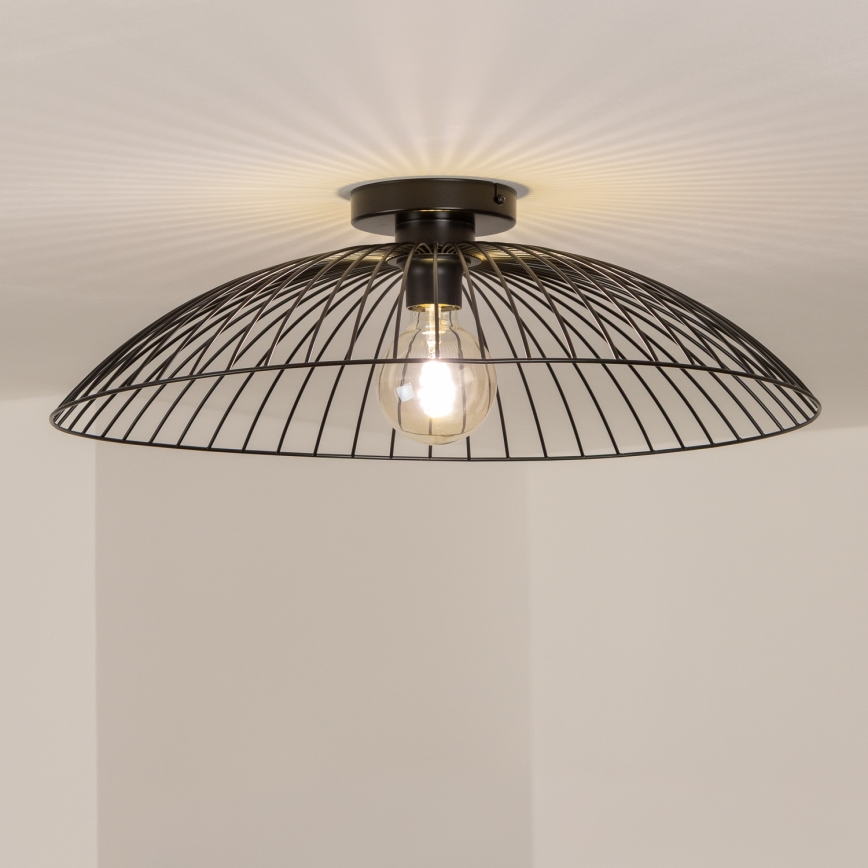 Brilagi - LED påbygget loftlampe CERIA WIRE 1x E27/40W/230V Ø 60 cm sort