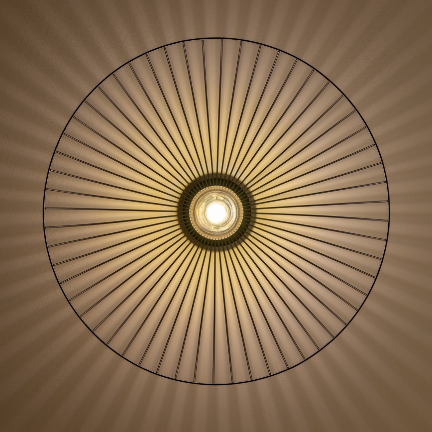 Brilagi - LED påbygget loftlampe CERIA WIRE 1x E27/40W/230V Ø 60 cm sort