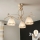 Brilagi - LED påbygget lysekrone ANTICO 3xE27/60W/230V hvid patina
